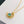 Louily Yellow Gold Moon Design Round Cut Paraiba Tourmaline Pendant Necklace In Sterling Silver