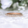 Louily Classic Full Eternity Thin Wedding Band For Women In Sterling Silver - louilyjewelry