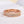 Louily Elegant Rose Gold Women's Wide Wedding Band In Sterling Silver