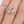 Louily Halo Cushion Cut Synthetic Morganite 3PC Wedding Ring Set