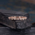 Louily Vintage Full Eternity Art Deco Stacking Women's Wedding Band In Sterling Silver - louilyjewelry