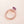 Louily Rose Gold Twist Round Cut Amethyst Purple Promise Ring For Her