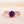 Louily Rose Gold Twist Round Cut Amethyst Purple Promise Ring For Her