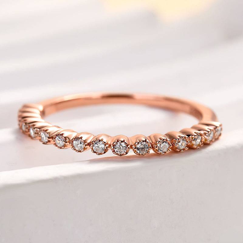 Louily Simplicity Women's Wedding Band In Sterling Silver - louilyjewelry