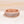 Louily Sparkle Rose Gold Half Round Cut Women's Wedding Band In Sterling Silver