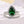 Louily 2.2 Carat Emerald Green Halo Pear Cut Wedding Set In Sterling Silver