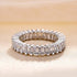Louily Classic Emerald Cut Women's Wedding Band for Gifts - louilyjewelry