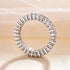 Louily Classic Emerald Cut Women's Wedding Band for Gifts - louilyjewelry