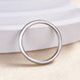 Louily Simple Wedding Band For Women In Sterling Silver - louilyjewelry