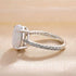 Louily Elegant Oval Cut Opal Stone Engagement Ring In Sterling Silver - louilyjewelry