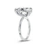 Louily Classic Pear Cut Engagement Ring In Sterling Silver - louilyjewelry
