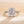 Louily Elegant Radiant Cut Engagement Ring For Women In Sterling Silver