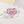 Louily Excellent Three Stone Pink Stone Heart Cut Engagement Ring