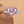 Louily Excellent Three Stone Pink Stone Heart Cut Engagement Ring