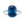 Load image into Gallery viewer, Louily Exclusive Cushion Cut Montana Blue Sapphire Engagement Ring In Sterling Silver
