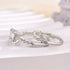 Louily Exquisite 2.0 Carat Cushion Cut Women's Wedding Ring Set In Sterling Silver - louilyjewelry