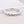 Louily Exquisite Half Round Cut Women's Wedding Band