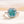 Load image into Gallery viewer, Louily Exquisite Halo Cushion Cut Cyan Blue Engagement Ring In Sterling Silver
