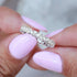Louily Fashion Design Marquise Cut & Round Cut Wedding Band In Sterling Silver - louilyjewelry