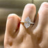 Louily Fashion Marquise Cut Women's Engagement Ring In Sterling Silver - louilyjewelry