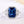 Load image into Gallery viewer, Louily Halo Blue Sapphire Cushion Cut Three Stone Engagement Ring In Sterling Silver
