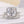 Louily Halo Cushion Cut Wedding Ring Set In Sterling Silver