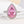 Load image into Gallery viewer, Louily Halo Pear Cut Simulated Diamond Pink Sapphire Engagement Ring In Sterling Silver
