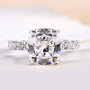 Louily Honorable Cushion Cut Engagement Ring - louilyjewelry