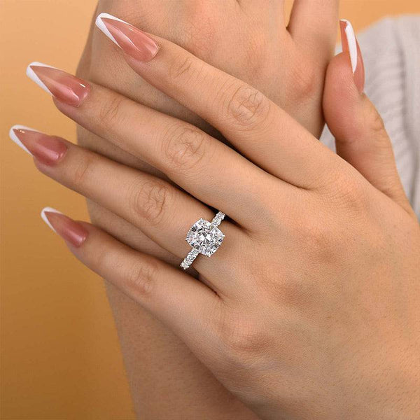 Louily Honorable Cushion Cut Engagement Ring