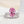 Louily Lovely Oval Cut Pink Sapphire Wedding Ring Sets In Sterling Silver