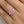 Louily Lovely Radiant Cut Three Stone Pink Stone Engagement Ring