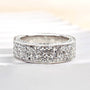 Louily Luxurious Pave Wide Wedding Band - louilyjewelry