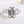 Louily Luxury Emerald Cut Engagement Ring In Sterling Silver