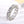 Louily Luxury Eternity Round Cut Wedding Band In Sterling Silver