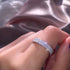 Louily Luxury Pave Women's Wedding Band In Sterling Silver - louilyjewelry