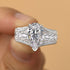 Louily Luxury Pear Cut Engagement Ring - louilyjewelry