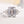 Louily Luxury Three Stone Emerald Cut Engagement Ring