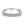 Louily Moissanite Classic Round Cut Wedding Band