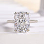 Louily Precious Crushed Ice Cushion Cut Engagement Ring - louilyjewelry