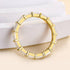 Louily Stunning Full Emerald Cut Wedding Band - louilyjewelry