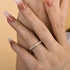 Louily Stunning Full Emerald Cut Wedding Band - louilyjewelry