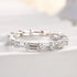 Louily Stunning Full Emerald Cut Wedding Band - louilyjewelry