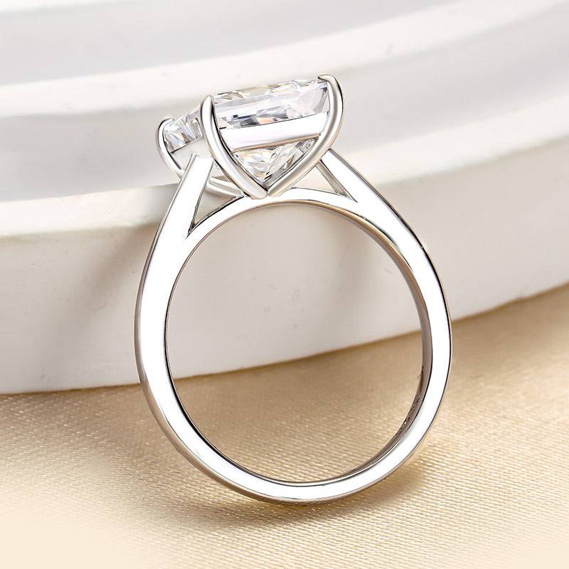 Louily Stunning Square Princess Cut Engagement Ring - louilyjewelry