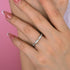 Louily Twist Eternity Wedding Band for Women In Sterling Silver - louilyjewelry