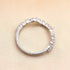 Louily Unique Half Round & Marquise Cut Wedding Band In Sterling Silver - louilyjewelry