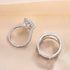 Louily Vintage Halo Radiant Cut Insert Wedding Ring Set For Women In Sterling Silver - louilyjewelry