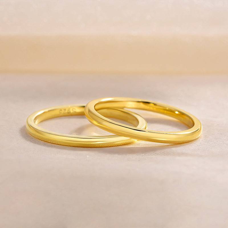 Louily Gorgeous 5PC Women's Wedding Band Set In Sterling Silver - louilyjewelry