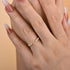 Louily Dainty Open Wedding Band In Sterling Silver - louilyjewelry