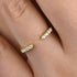 Louily Dainty Open Wedding Band In Sterling Silver - louilyjewelry