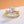 Louily Elegant Yellow Gold Oval Cut Wedding Ring Set In Sterling Silver